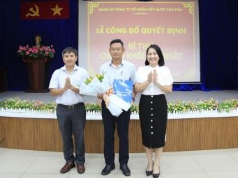 Bổ nhiệm Phó Bí Thư chi bộ khối Kỹ Thuật