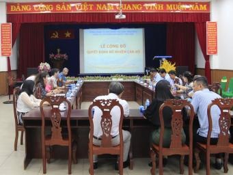 Công bố QĐ bổ nhiệm Trưởng phòng Kỹ Thuật Công Nghệ