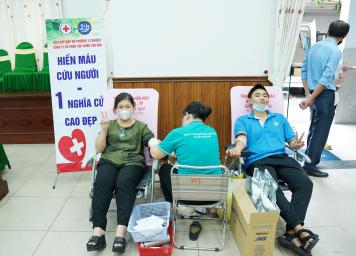 Hiên máu nhân đạo - 19-4-2023