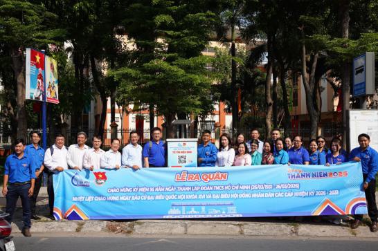 Tuổi trẻ Tân Hòa ra quân Tháng Thanh niên năm 2026